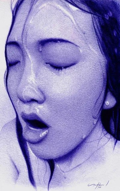 艺术@大神级的圆珠笔画:艺术家纳森·洛伦扎纳的作品