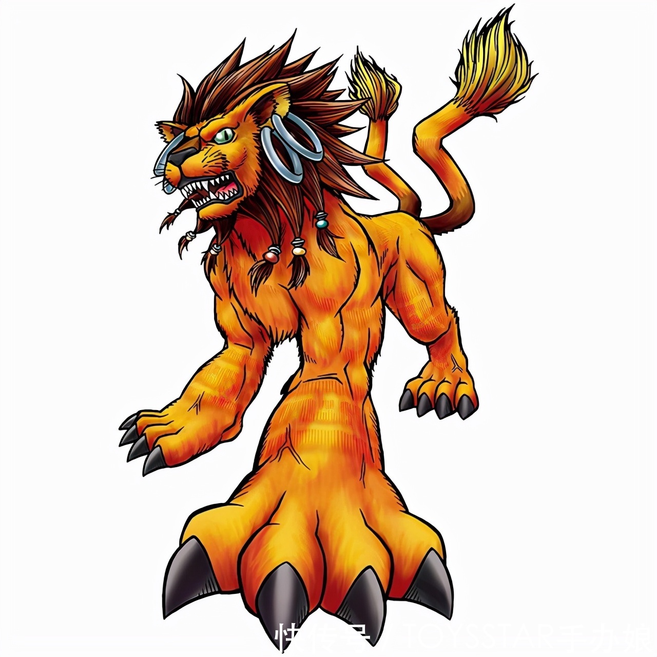 必杀技|《数码宝贝》狮子兽这些凶恶的亚种形态你见吗?