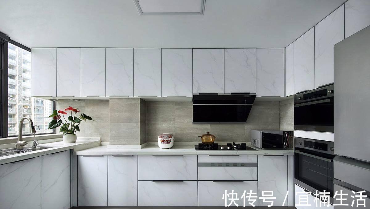 地柜|这是我见过用起来“最顺手”的厨房布局,再买房建议照着装,干货