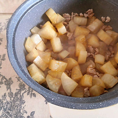 米饭只配一碗饭,我也会选#精致一人食#酱烧白萝卜