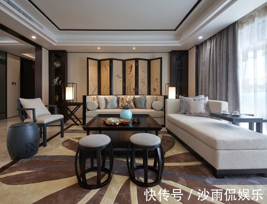 中式风格|越来越喜欢这样的新中式风格,古朴大气淡雅自然,住多久也不会腻