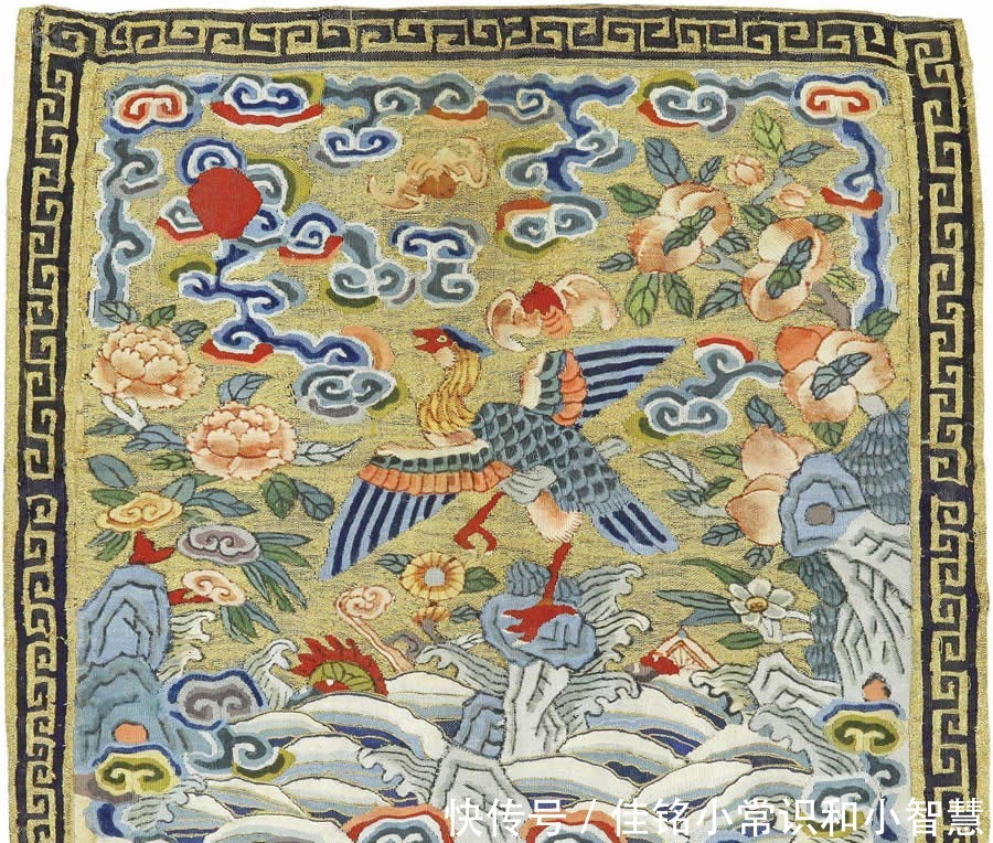 高低|高清照片清朝文官品级高低就看官服上这块“补丁”,命妇也有