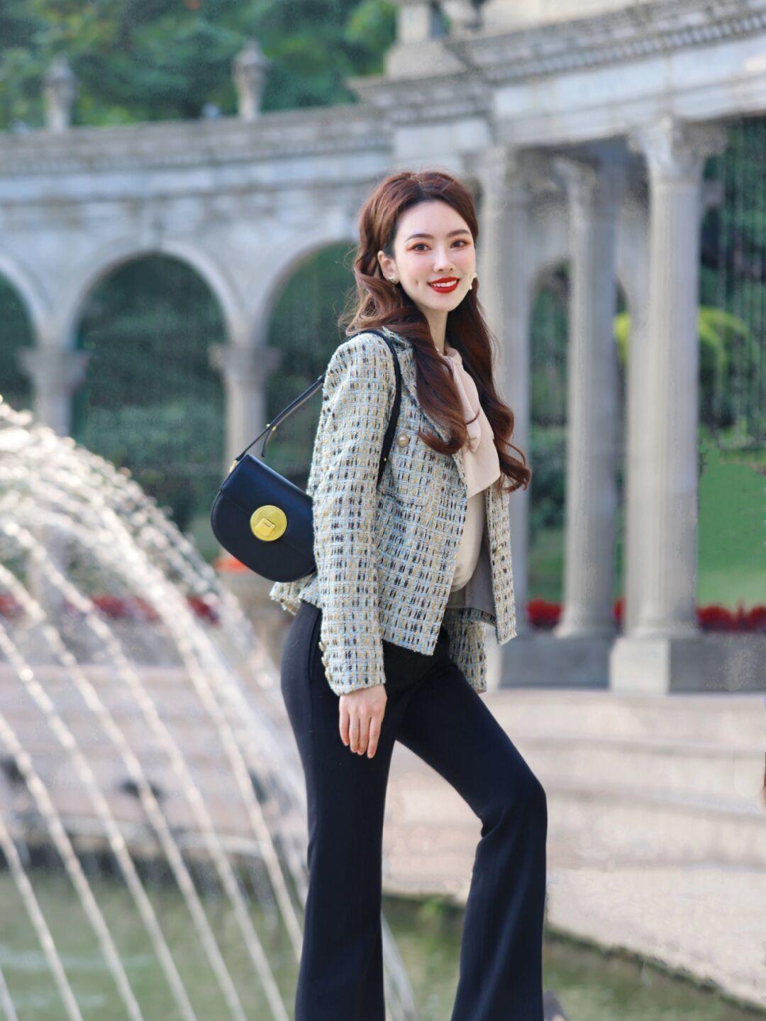 穿搭|为什么我劝你出门要穿“小香风外套”?看潮人示范就知道,真美