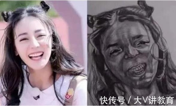 美术生&美术生画到一半不耐烦时,画风逐渐变抽象,堪比大型“车祸现场”