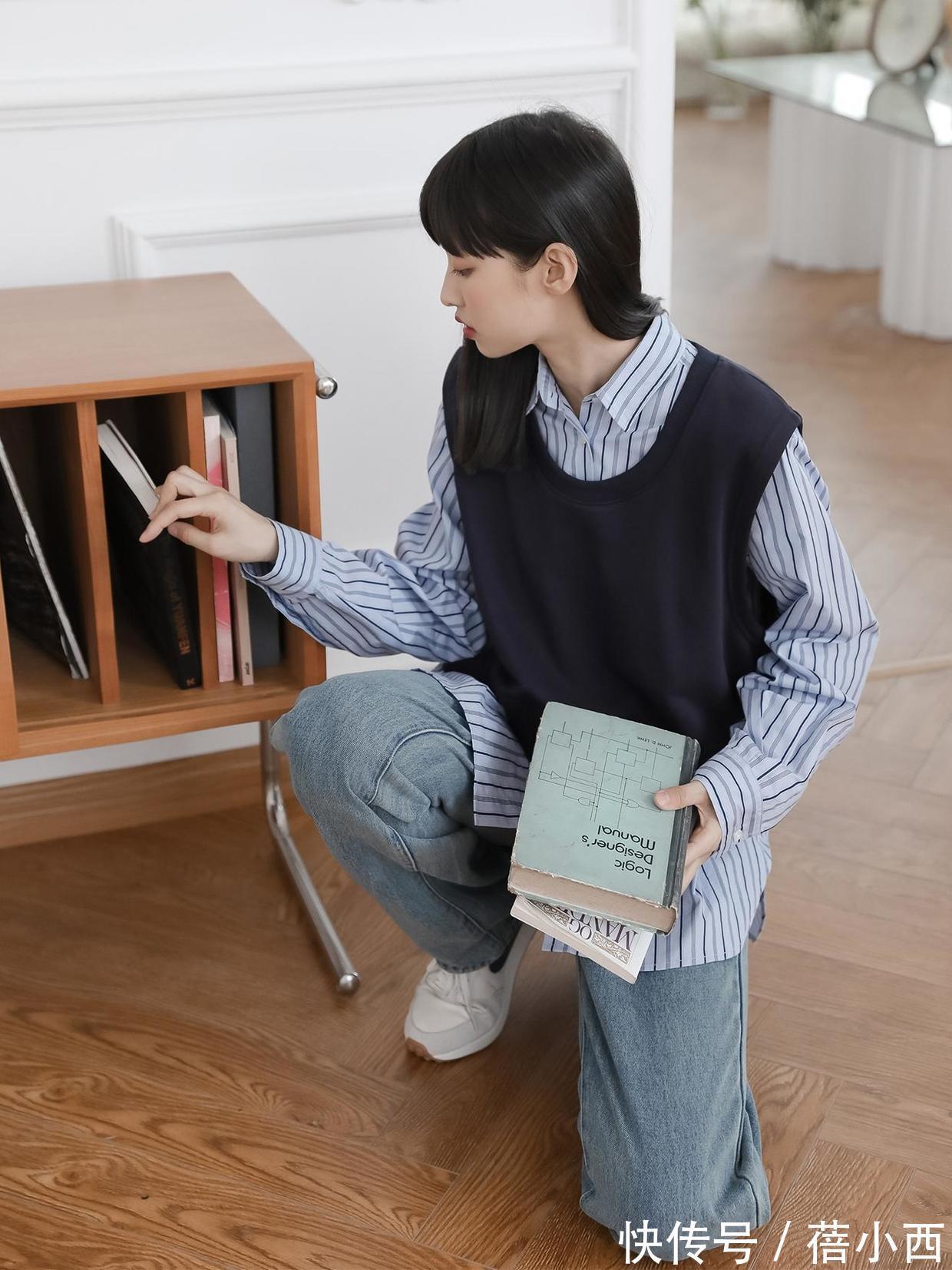 视觉效果|做自己的女王!爱上一种简约又随性的穿搭,普通但却有自己的腔调