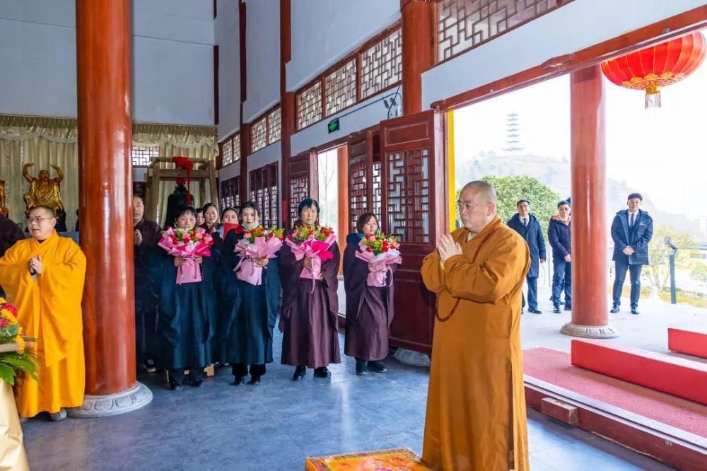 少林寺方丈释永信来金寨了