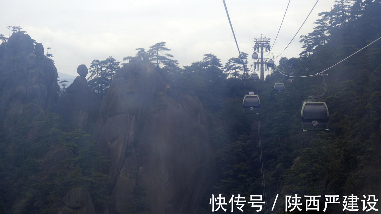 黄山|薄云浓雾游黄山宛若仙境【严建设】