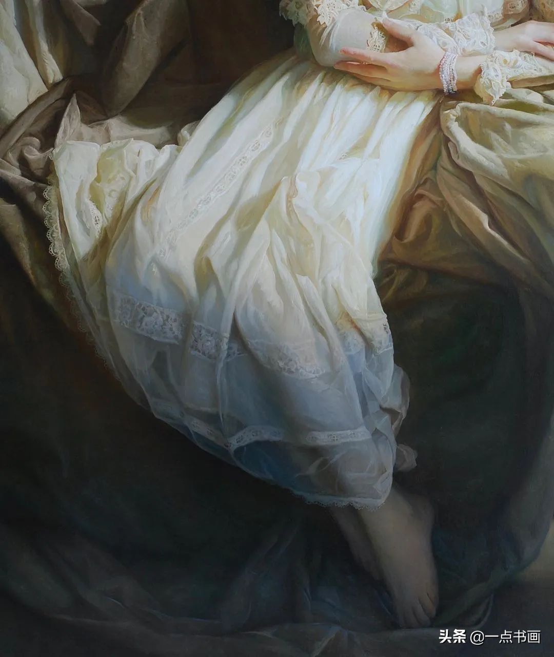 谢尔盖#她痴迷于画那些睡觉觉的美女,青春清纯,宁静唯美