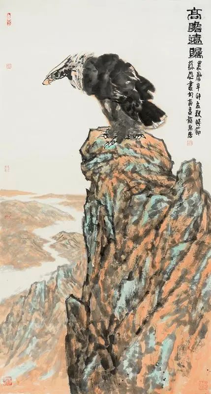 高瞻远瞩#“丹青守望——南昌画院建院四十周年暨迎新春美术作品展”