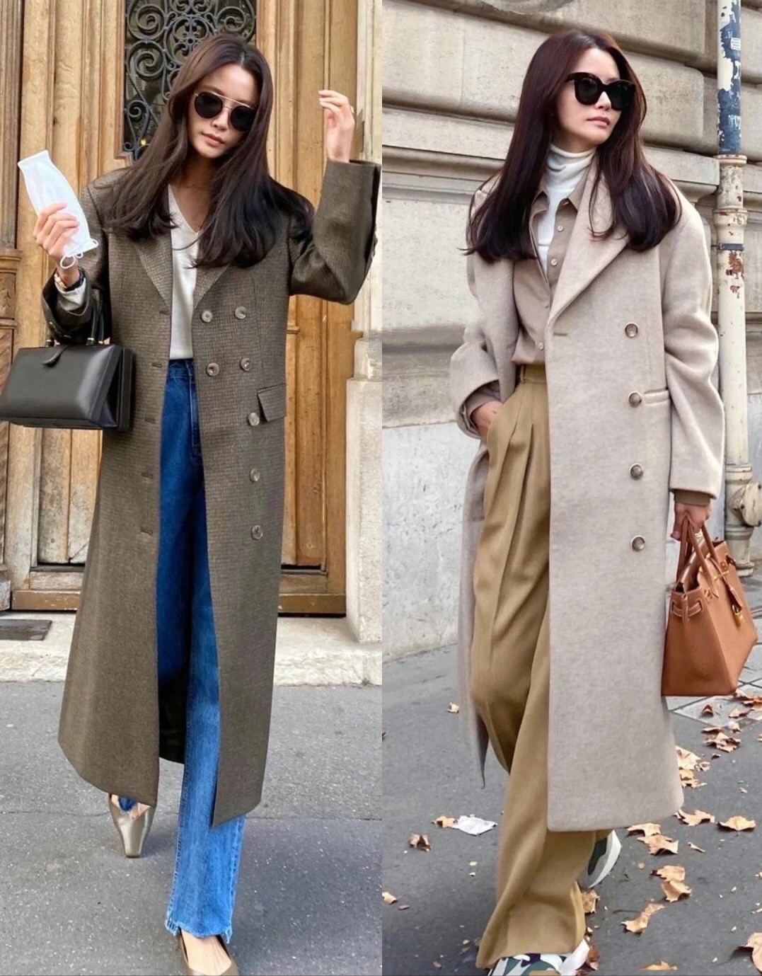 领口 又一次被这个博主惊艳了, 冬季穿搭简约大气, 法式慵懒风真迷人!