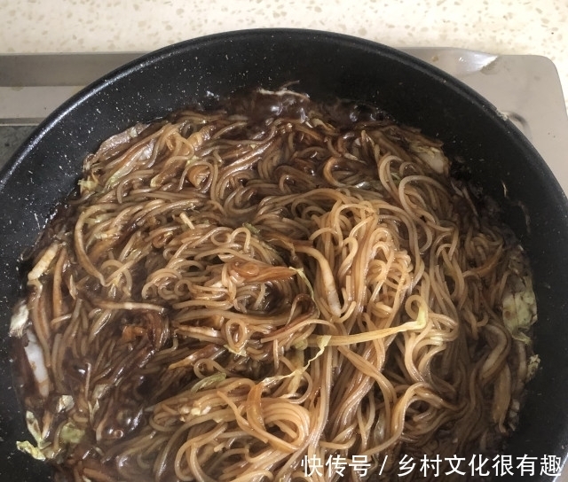  脆嫩|酱油白菜粉丝，粉丝软糯，白菜脆嫩