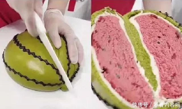 蛋糕模仿秀,忍了西瓜,忍了刺猬,看到图5坐不住了,是真的秀!
