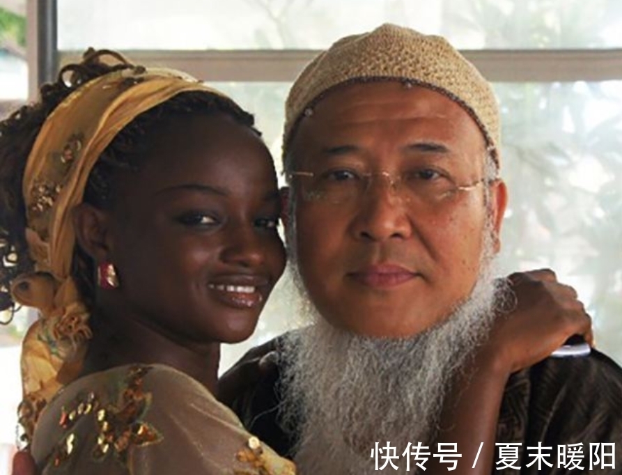 国画@53岁画家娶非洲姑娘,生下两个混血儿,为何婚后7年选择出家?