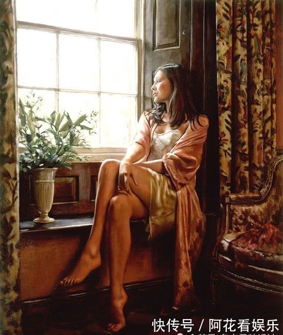 艺术家|澳洲女性人体油画作品,画中女性人体真是优美动人,婀娜多姿