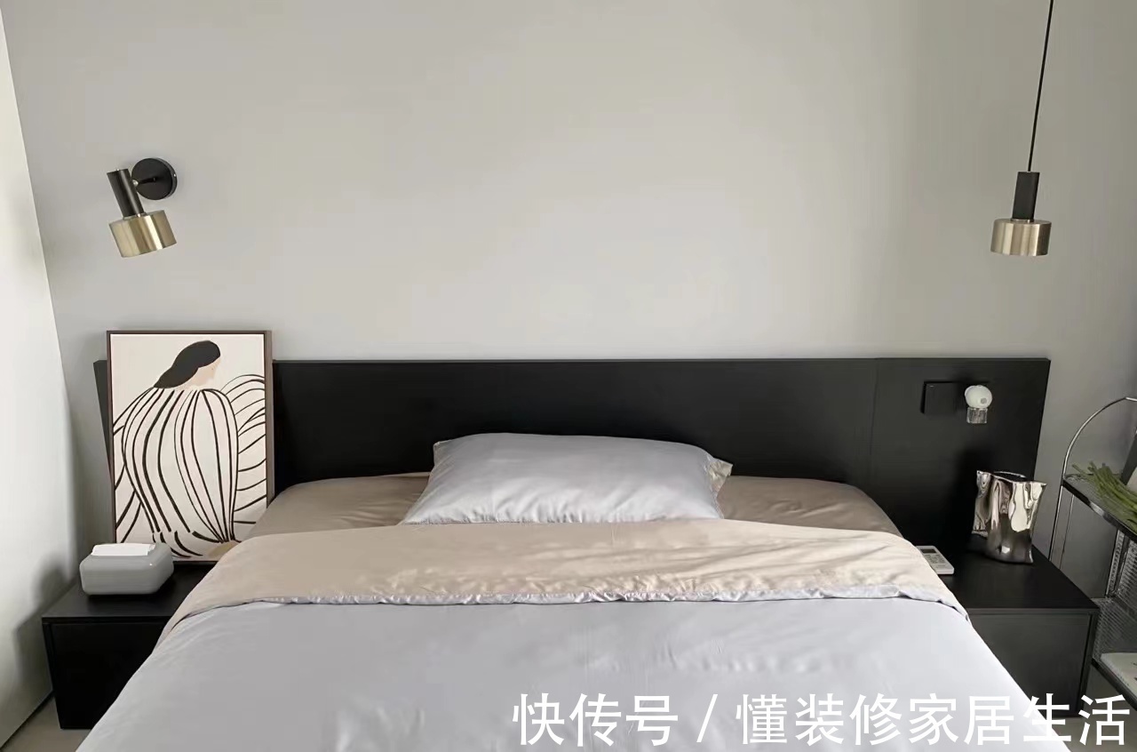 墙面|110㎡简约风,花费10W做橱柜,全屋“空无一物”,太舒适了