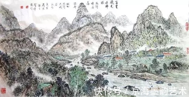 |对前人的三大超越|山水大家贺伟国| 山水画