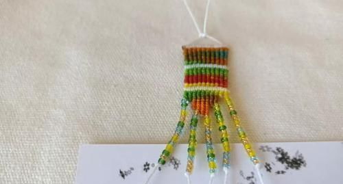 蜡线|五彩南美蜡线编个小挂饰,出彩了DIY绳结编织,附编绳教程