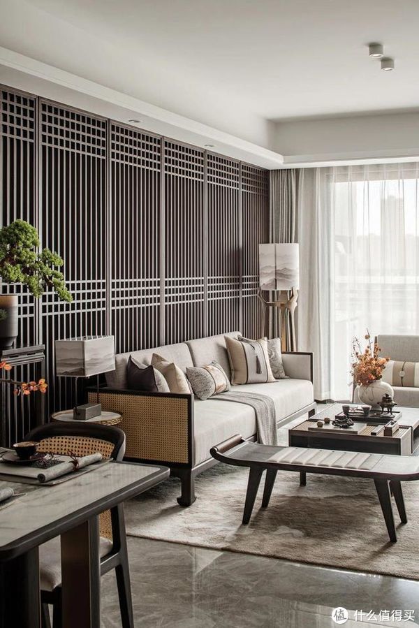 背景墙|生活艺术家 篇二十:广东夫妻的新家火了,坚持全屋“含蓄风”,进门后高级感藏不住了