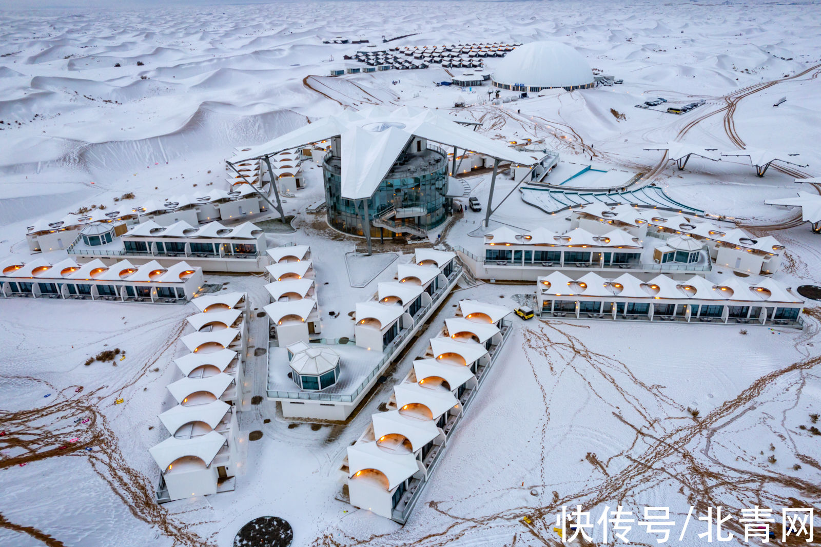 白色沙漠|高清大图：雪后的白色沙漠有多美？