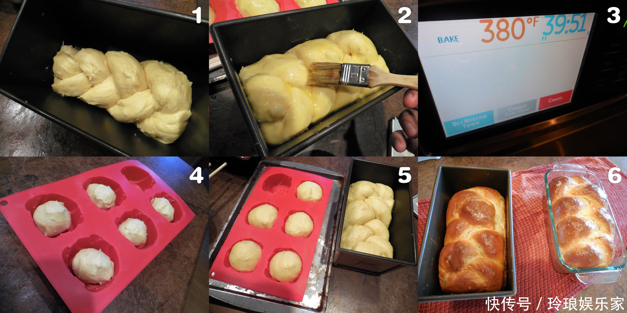 冬天,面包别再买了,自己在家做,不用一滴水,柔软拉丝真好吃!