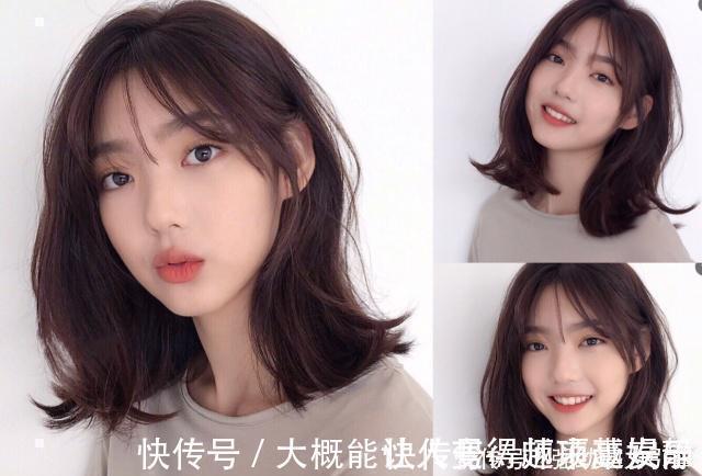 发型 今年很流行的“中长发”发型,好看又不挑脸型,早换上早变美