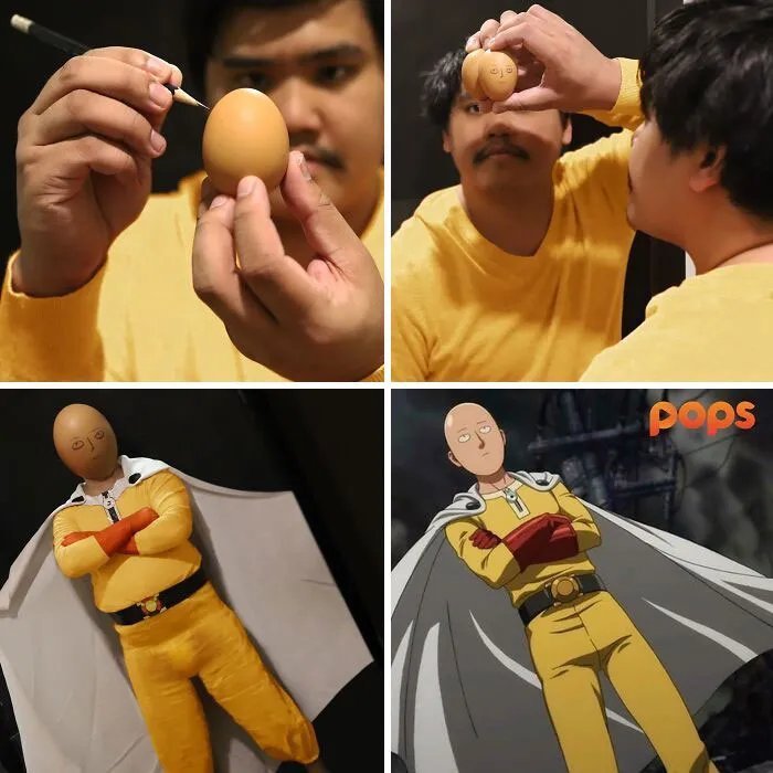 cosl泰国沙雕小哥的低成本Cosplay,脑洞极其逆天,画风无比辣眼睛…