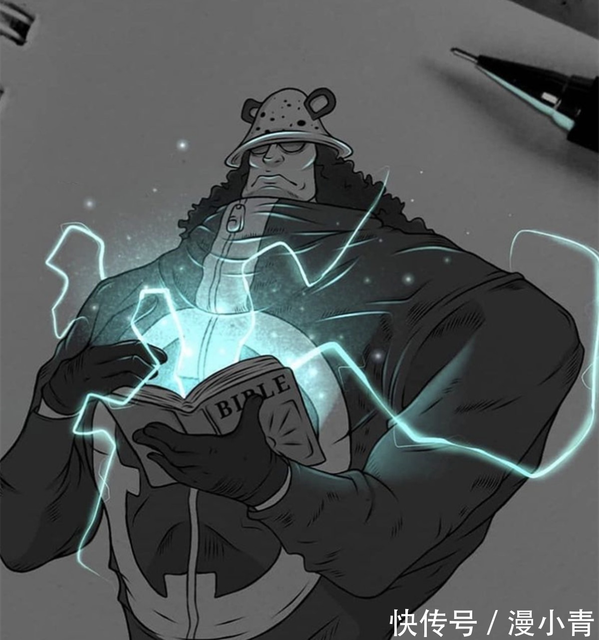 彩色漫画|海贼王黑白画风与彩色的融合,说黑白漫画已经不流行还言之过早