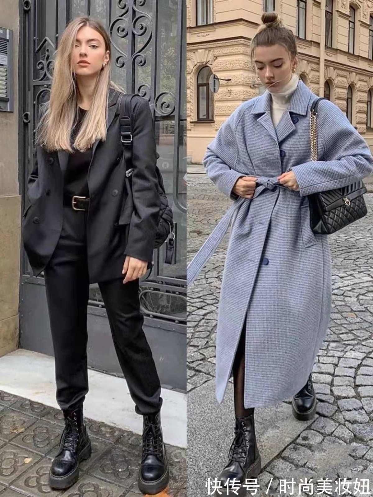 紧身裤 冬天有一双“短靴”就够了,能搭遍所有外套,洋气不说还显腿长