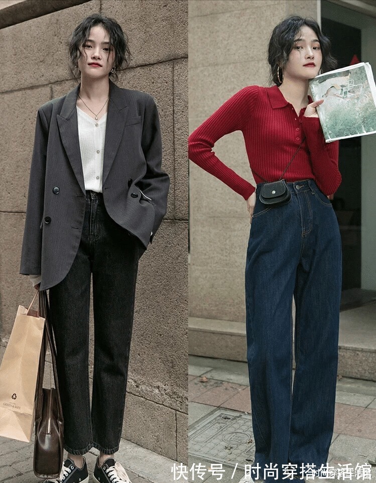 长袖|初秋穿搭没灵感?这14套简约搭配示范,照着穿减龄显高级