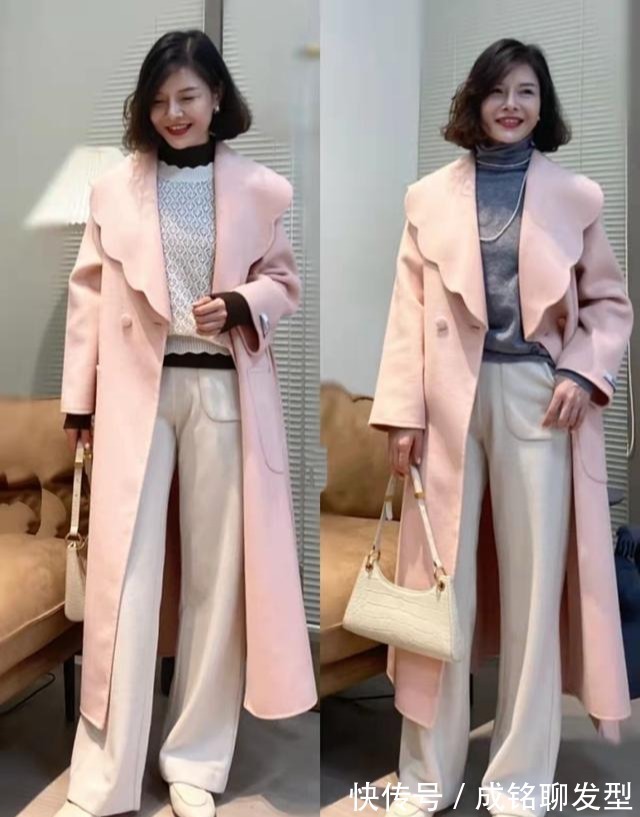 中年女人|中年女人羽绒服这样搭配!时尚保暖又百搭,显高显瘦又有气质