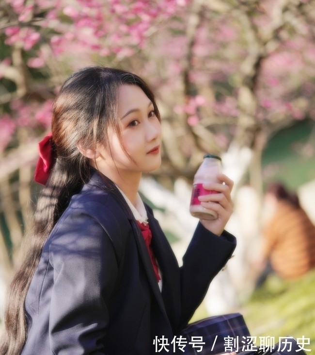 cosplJK制服cosplay——春天啊！你真美！