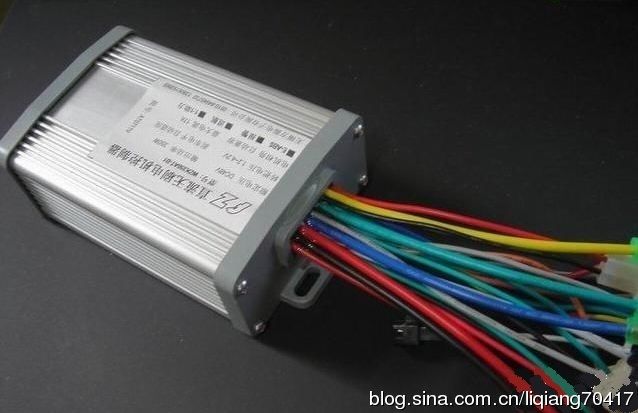 無刷電動車控制器圖及接線方法詳解【48v/250w】