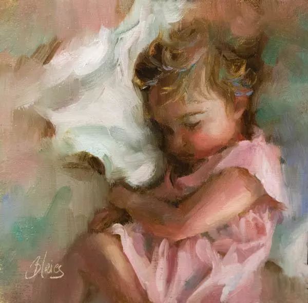布莱斯@艺术家布莱斯油画里的色彩情感,表现在每一笔的展现