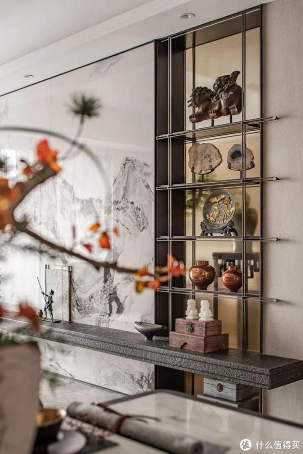背景墙|生活艺术家 篇二十:广东夫妻的新家火了,坚持全屋“含蓄风”,进门后高级感藏不住了