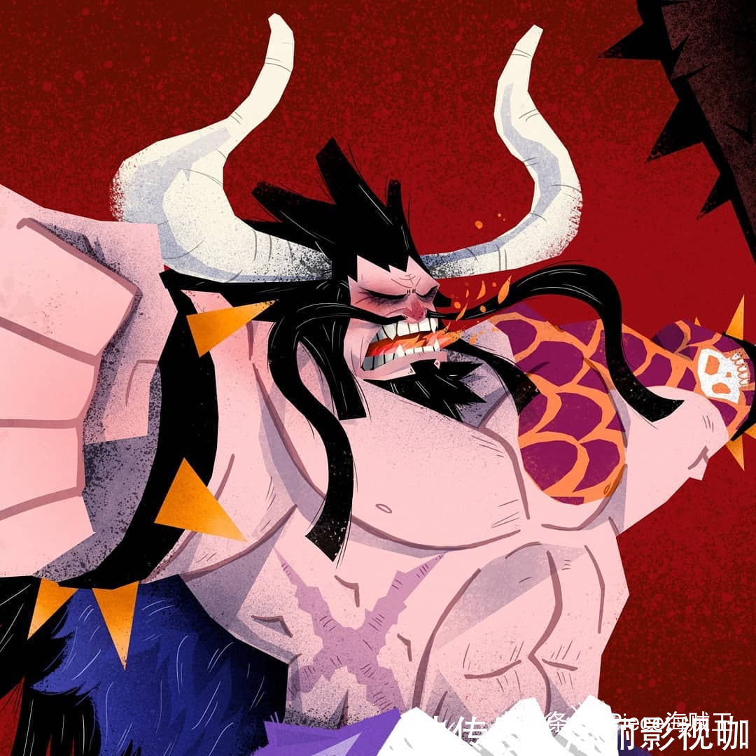 白胡子|海贼王暗黑童话风壁纸大妈姿势很妖娆，红发满身箭矢笑容满面！