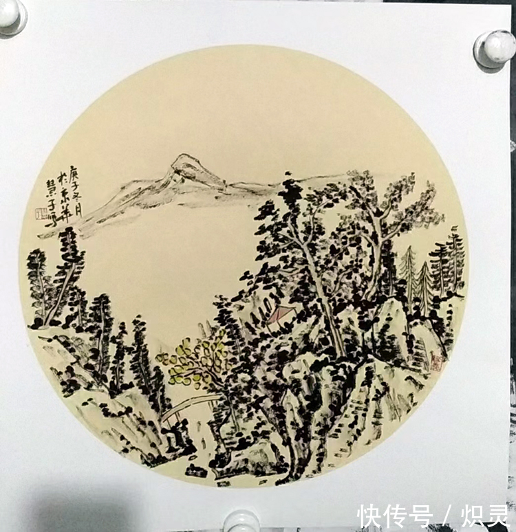 画家|画家慧子——使传统的山水画焕发出时代的光彩