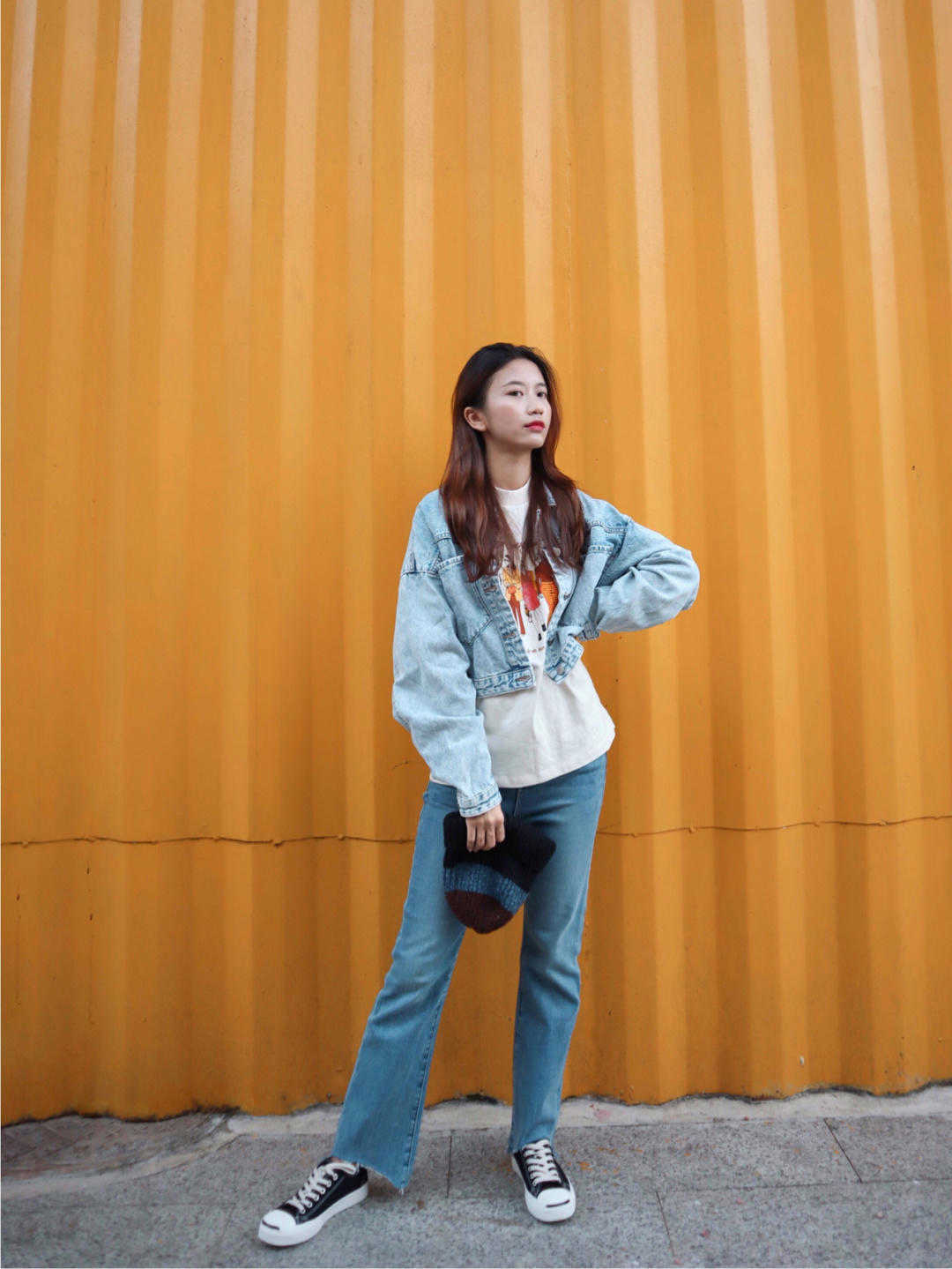 搭配|牛仔外套和秋天更配,这样穿更好看,休闲又有气质