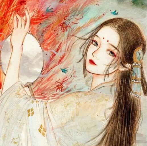 长画|废后冷宫生下粉娃,8位皇子趴墙头逗妹妹,皇帝急的在外直转圈!