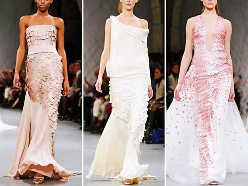 Georges Chakra高定：鱼鳞设计融入礼服，呈现新颖视觉效果