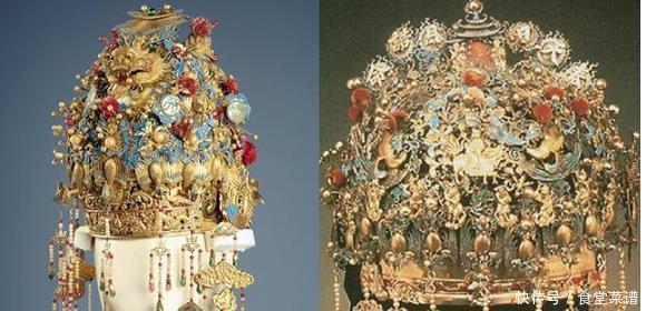  礼服冠|皇后戴的“凤冠”到底是什么样的各个朝代皇后凤冠有什么区别！