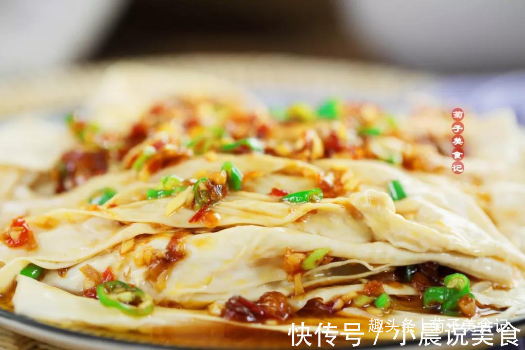 白灼支竹在家做,步骤简单,值得收藏,最适合秋天吃