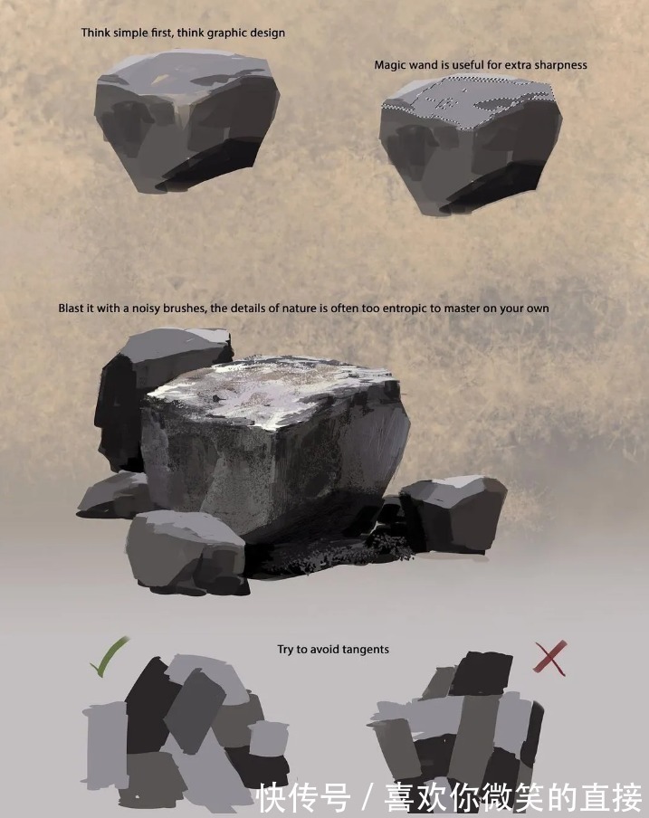 作品#不受绘画工具束缚的神人,画出一幅幅让人目瞪口呆的作品!