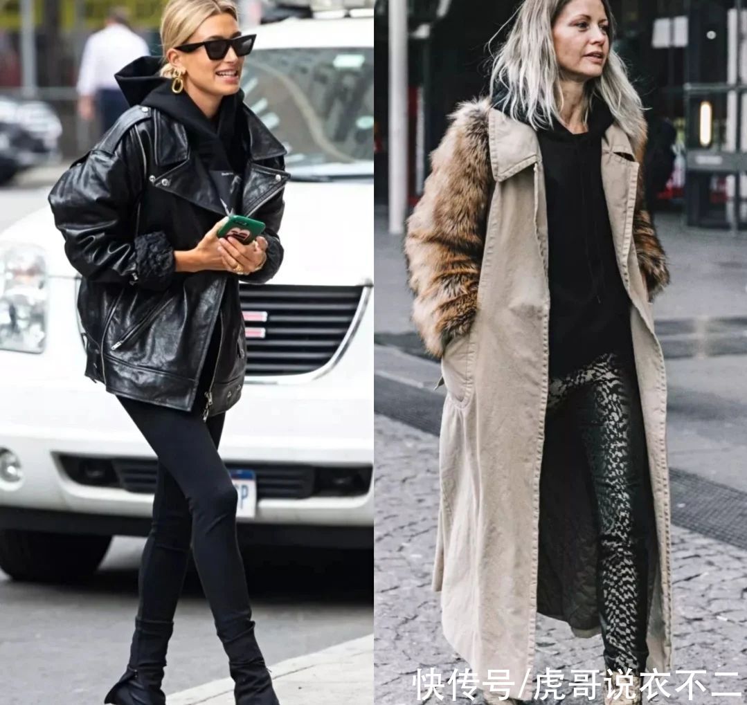 冬季“卫衣”才是街头混搭“法宝”，减龄又实用，多种搭法随你挑