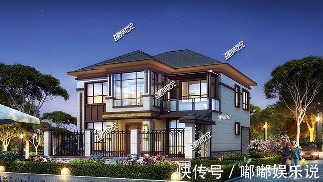 中式|河南安阳出了大老板!建新中式别墅,摆100桌酒席,真给家族长脸