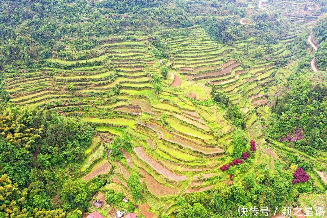 地带|宁波和台州交界地带，层层叠叠的梯田，美得令人震撼