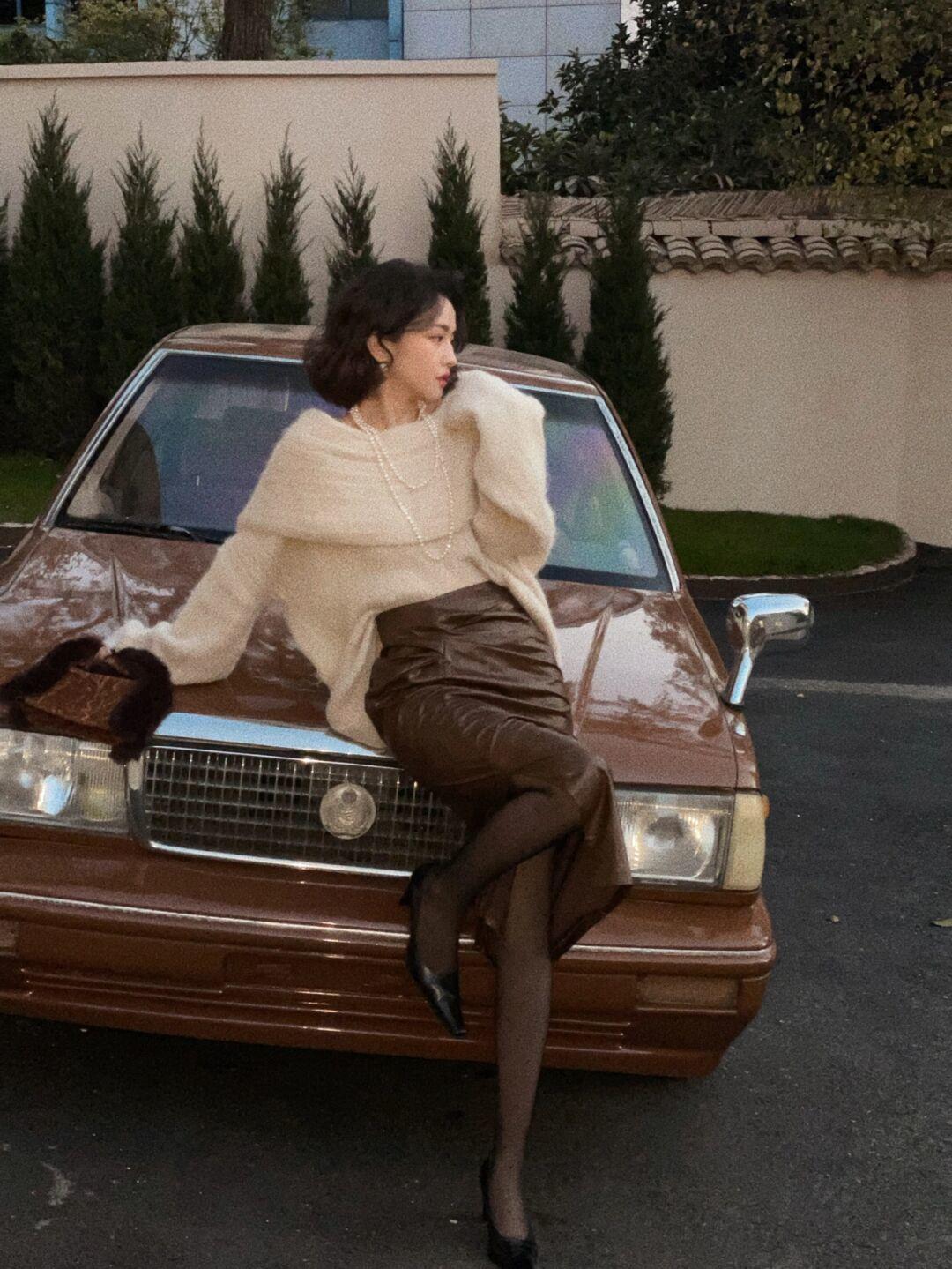 法式风毛衣 冬季就适合穿“法式风毛衣”,这些单品百搭又显气质,美得高级