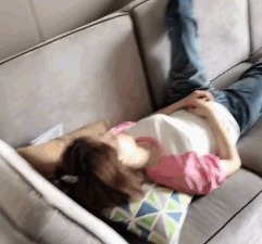 |搞笑GIF:这就是你们想要的大长腿小姐姐吗,真心厉害了啊