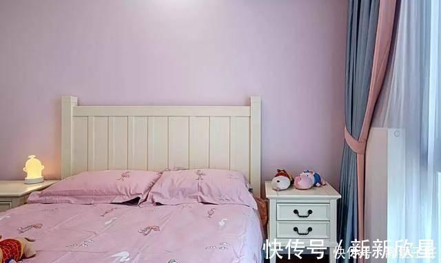 衣帽间|小夫妻爆改130㎡婚房,头一次L型的大衣柜,真的很大气