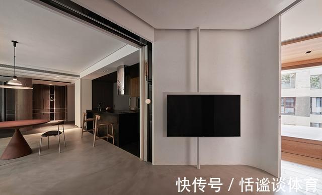 茶室|“去客厅化”的另一种设计，把客厅旋转45°后，简直不要太爽