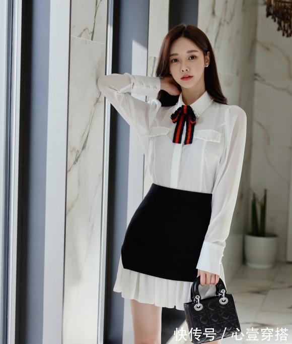 时尚搭配|女神孙允珠的时尚搭配:斯蒂芬王妃法式宫廷红丝带裙